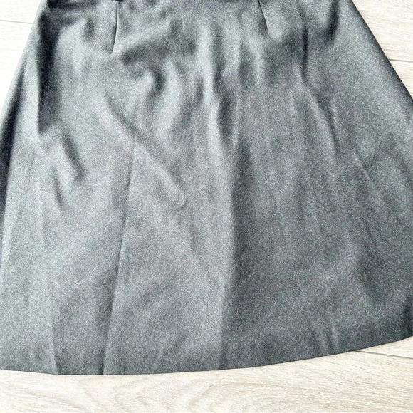 Talbots Stretch Wool Flared  Skater Midi Skirt - Picture 14 of 15
